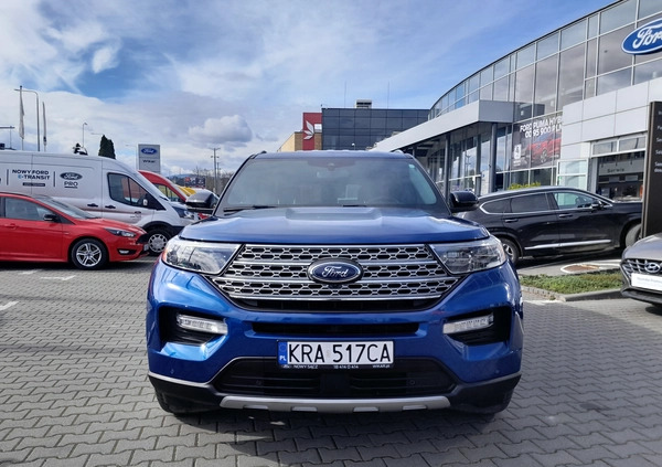 Ford Explorer cena 188000 przebieg: 55500, rok produkcji 2020 z Myślenice małe 301